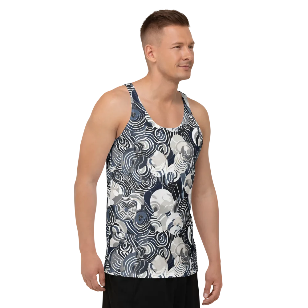 Nautical Noise on Men's Tank Top — Right Front