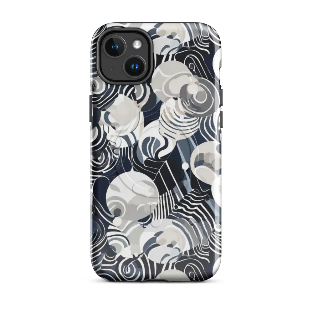 Nautical Noise on MagSafe Tough Case for iPhone® — Front