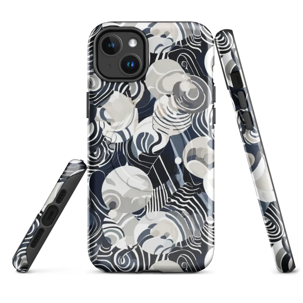 Nautical Noise on MagSafe Tough Case for iPhone® — Front