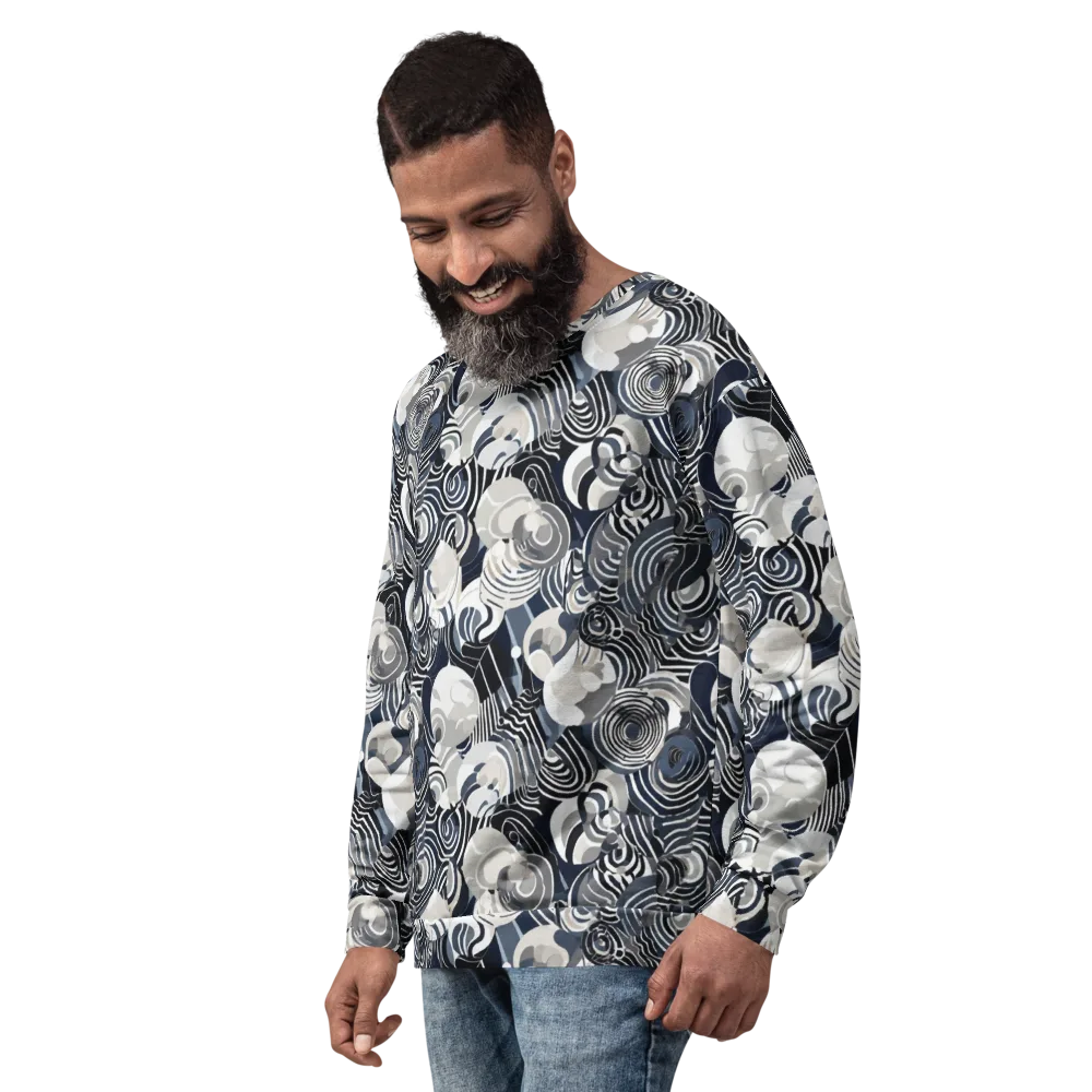 Nautical Noise on Sweatshirt — Left Front