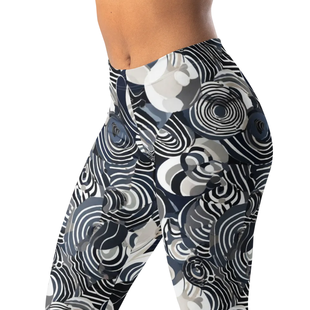Nautical Noise on Leggings — Left Front