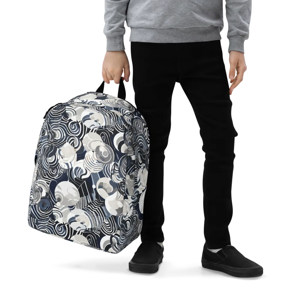 Nautical Noise on Minimalist Backpack — Zoomed-in