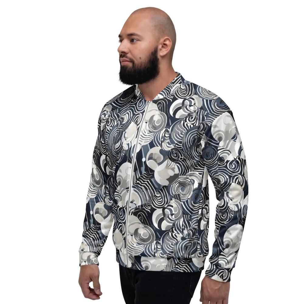 Nautical Noise on Bomber Jacket — Left