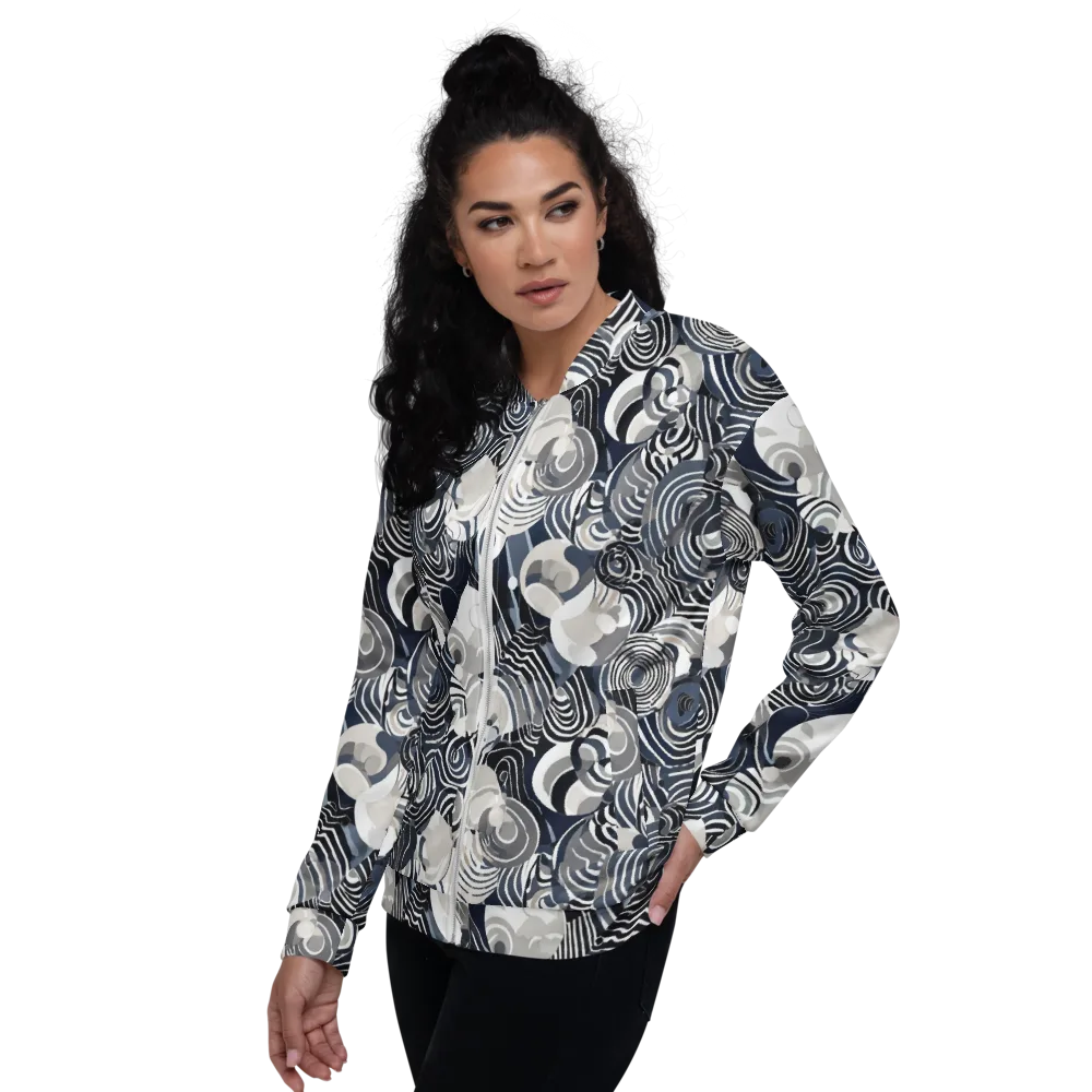 Nautical Noise on Bomber Jacket — Left
