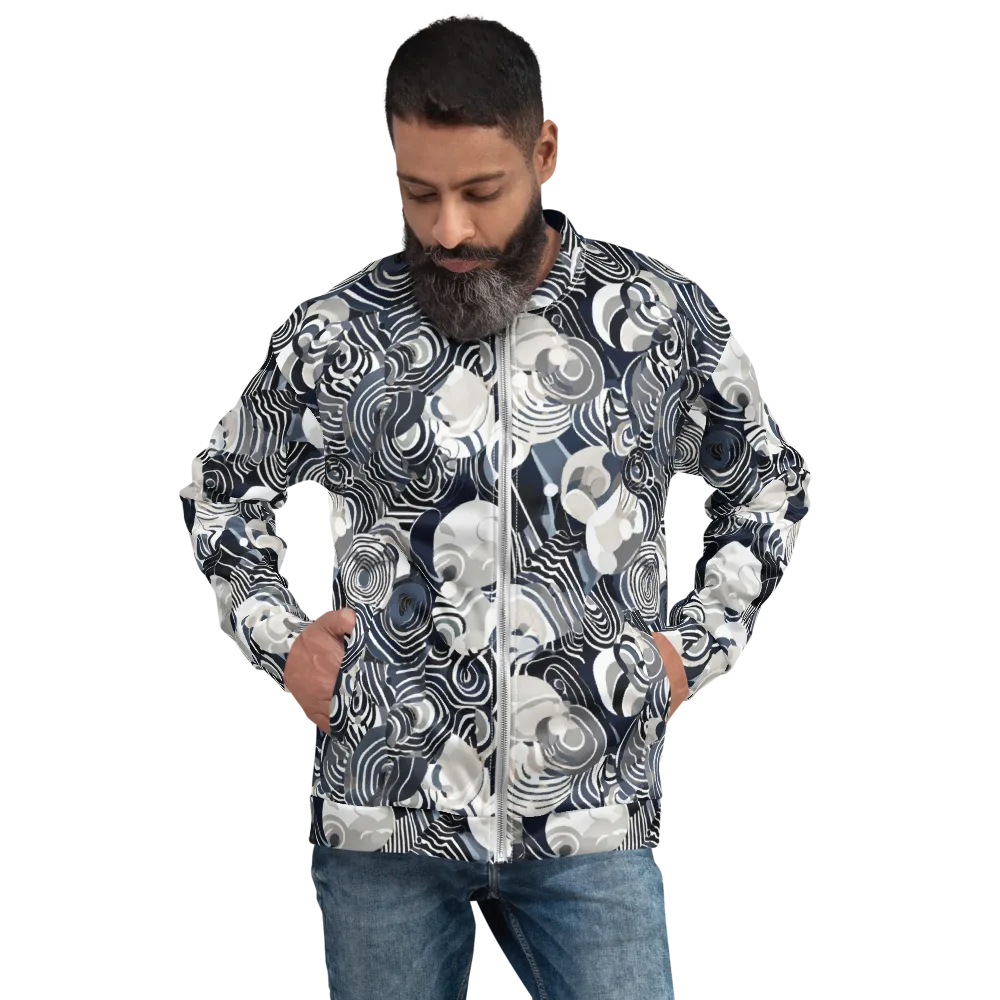 Nautical Noise on Bomber Jacket — Front