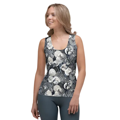 Nautical Noise on a Women's Tank Top