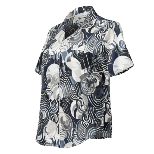 Nautical Noise on a Women's Short Sleeve Pajama Top