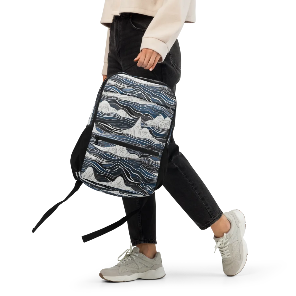 Inkbound Tides on Utility Backpack — Front