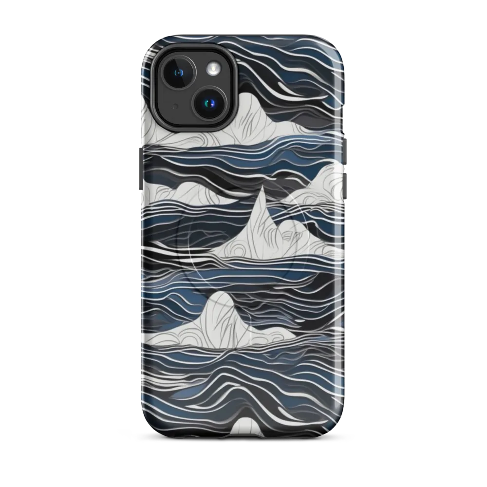 Inkbound Tides on MagSafe Tough Case for iPhone® — Front