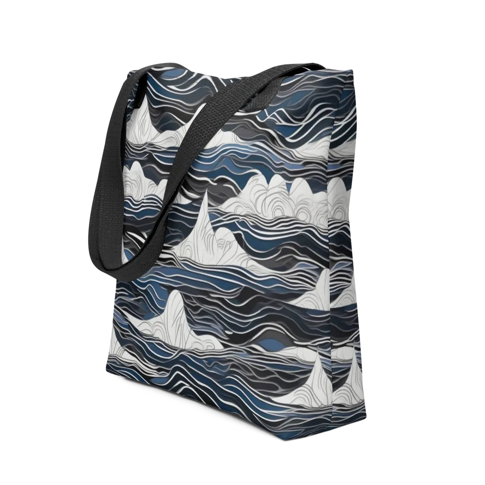 Inkbound Tides on Tote Bag — Front