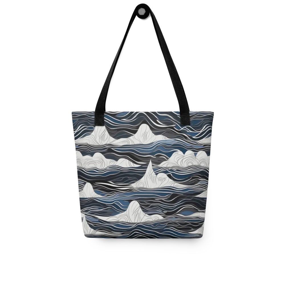 Inkbound Tides on Tote Bag — Front