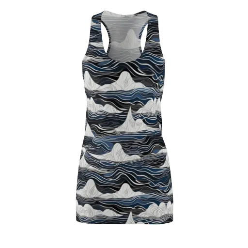 Inkbound Tides on a Racerback Dress