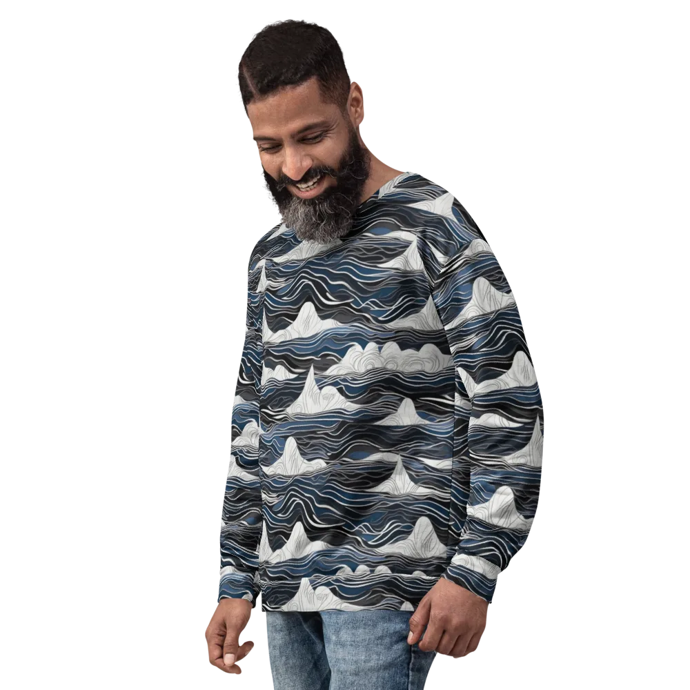 Inkbound Tides on Sweatshirt — Left Front