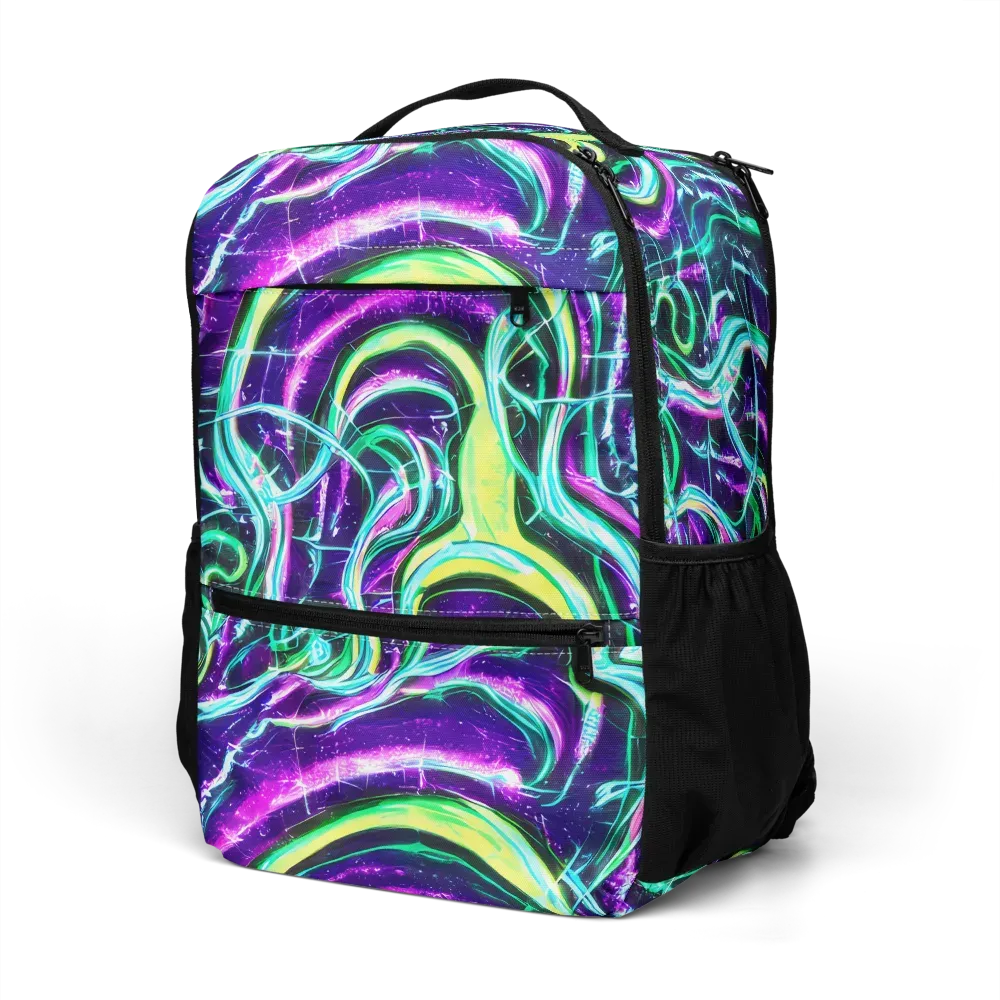 Quesnel's Vortex on Utility Backpack — Left Front