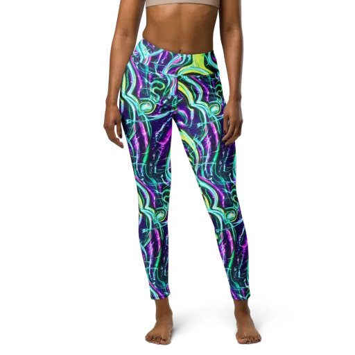Quesnel's Vortex on a Yoga Leggings