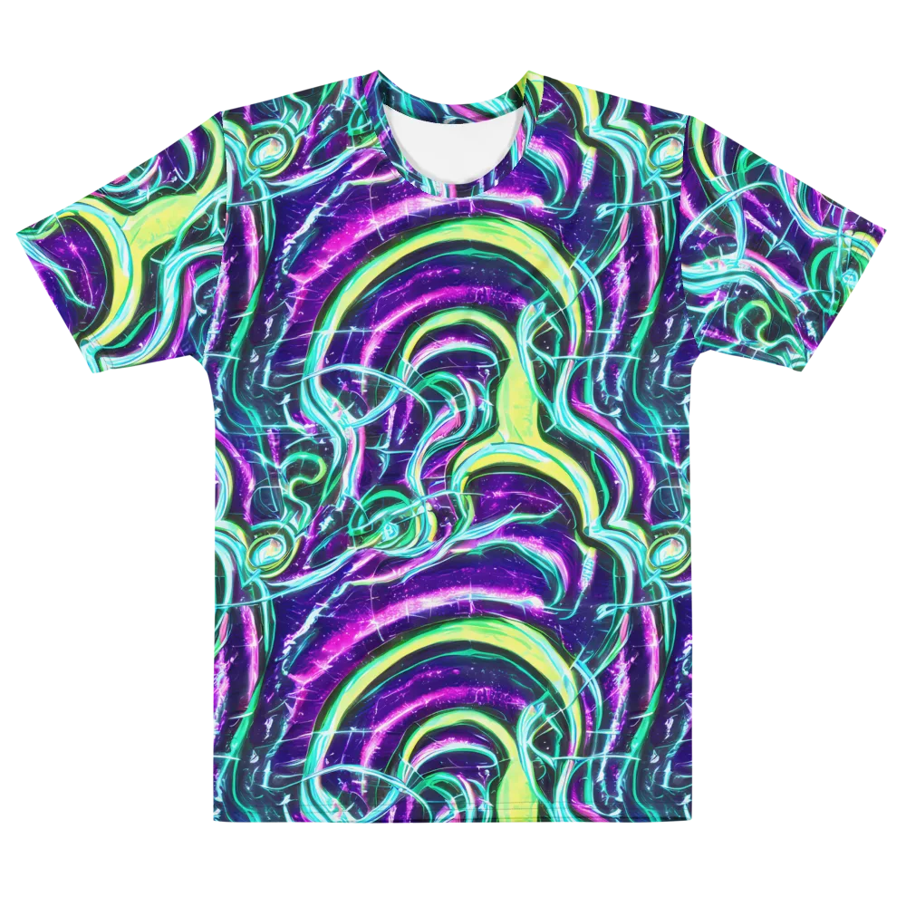 Quesnel's Vortex on Men's Cotton Crew Neck T-Shirt — Front