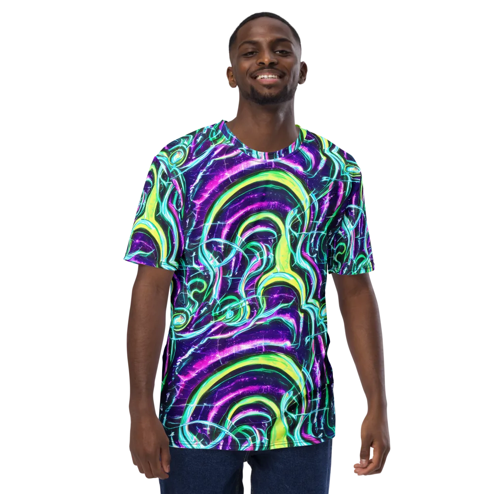 Quesnel's Vortex on Men's Crew Neck T-Shirt — Front