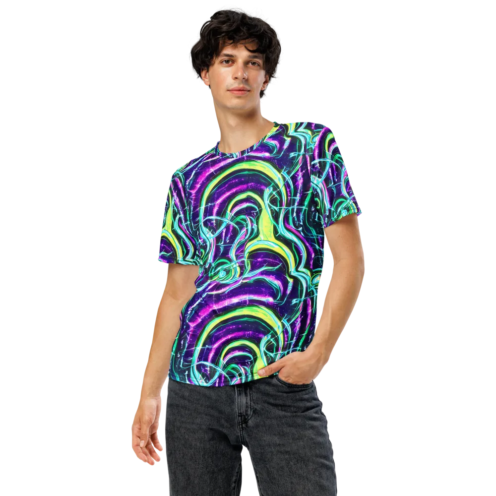 Quesnel's Vortex on Men's Crew Neck T-Shirt — Front