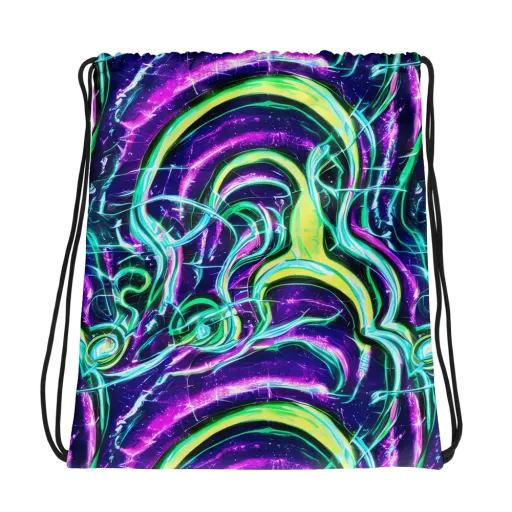 Quesnel's Vortex on a Drawstring Bag