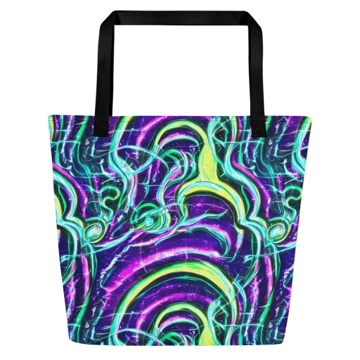 Quesnel's Vortex on a Large Tote Bag W/ Pocket