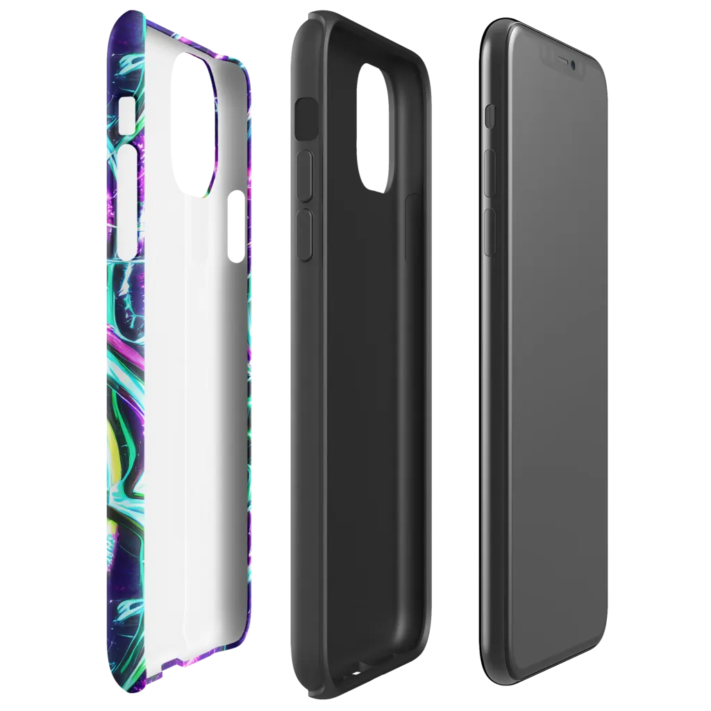 Quesnel's Vortex on Tough Case for iPhone® — Right