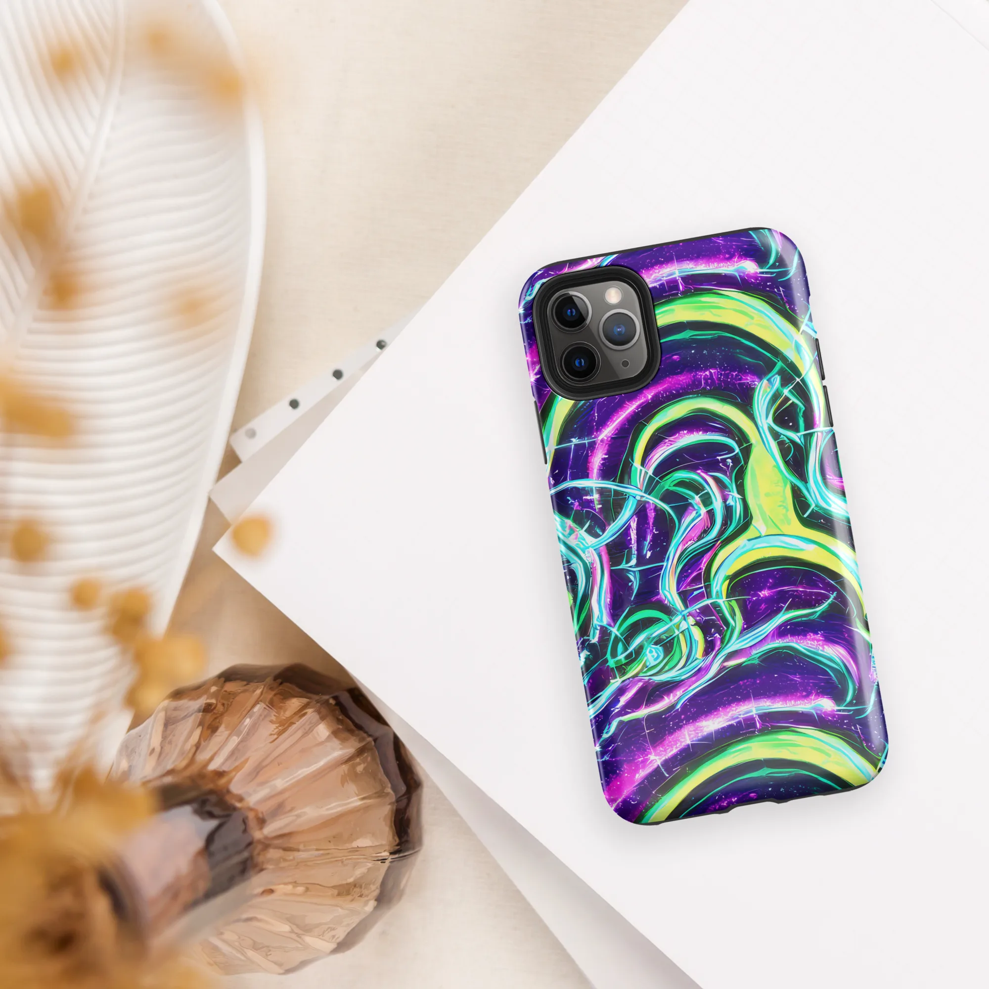 Quesnel's Vortex on Tough Case for iPhone® — Front