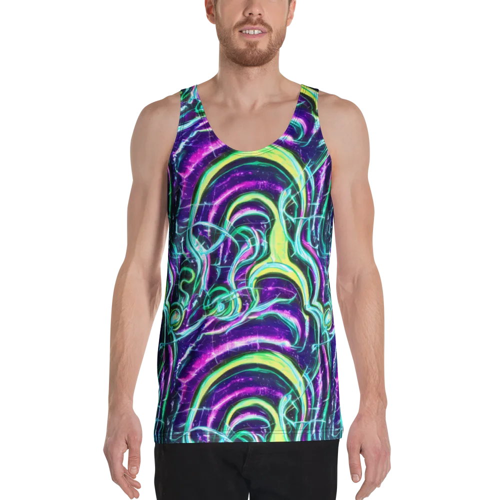 Quesnel's Vortex on Men's Tank Top — Front