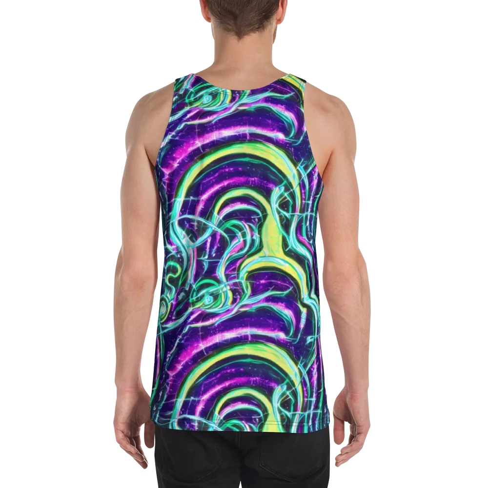 Quesnel's Vortex on Men's Tank Top — Back