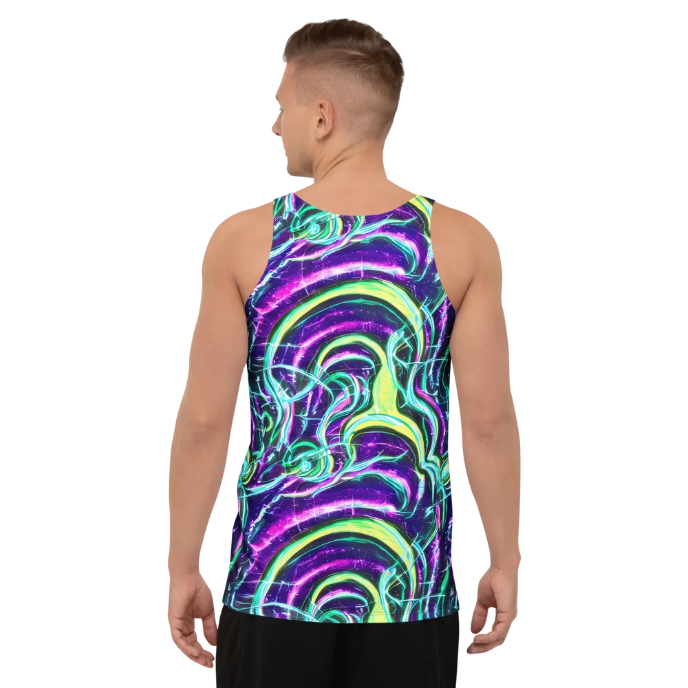 Quesnel's Vortex on Men's Tank Top — Back