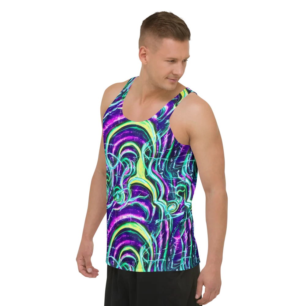 Quesnel's Vortex on Men's Tank Top — Left Front