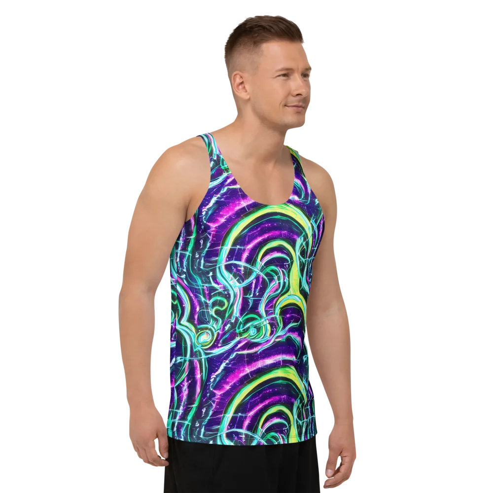 Quesnel's Vortex on Men's Tank Top — Right Front