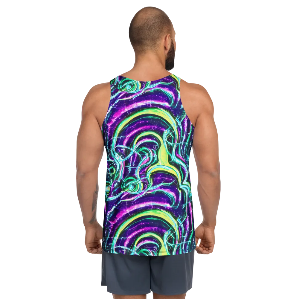 Quesnel's Vortex on Men's Tank Top — Back