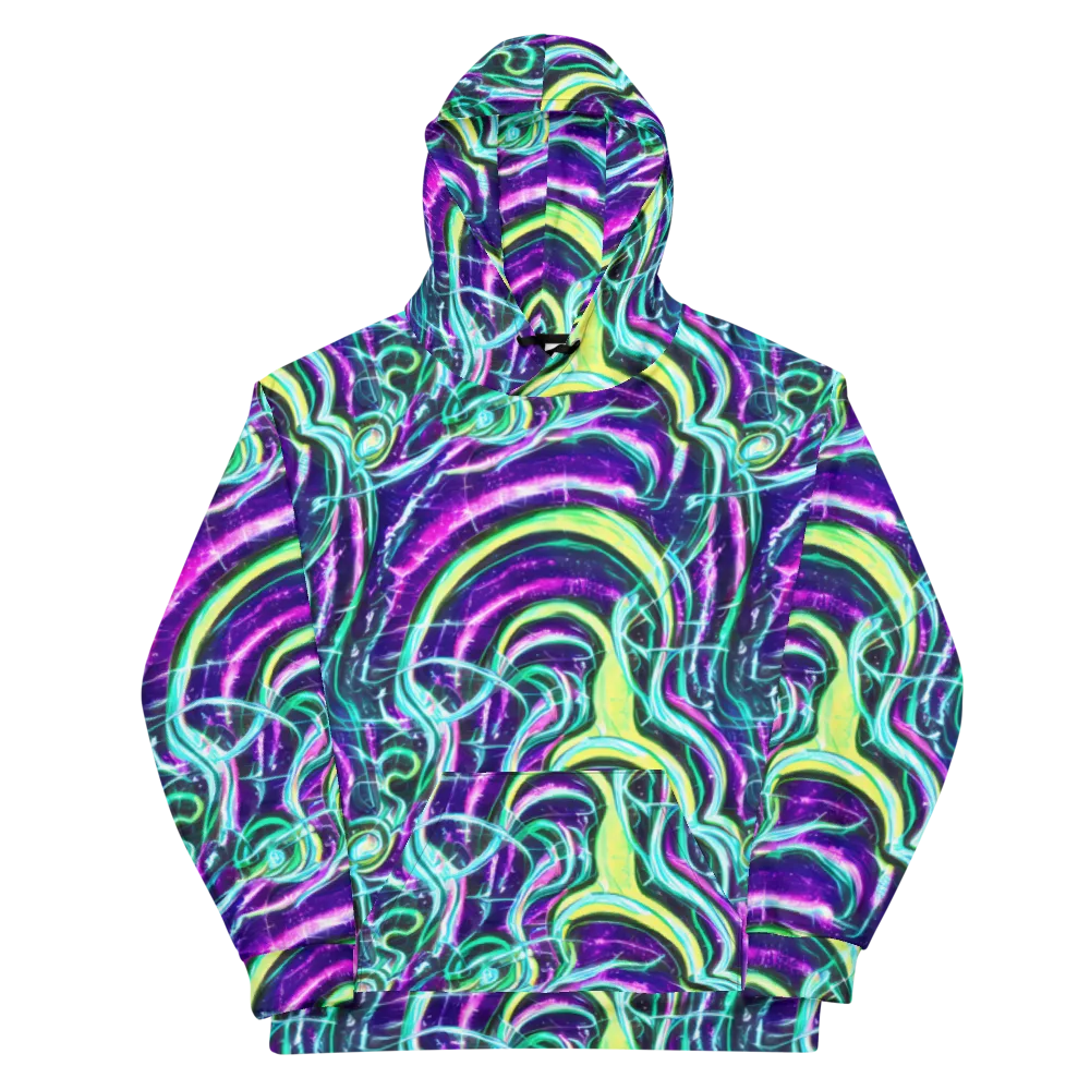 Quesnel's Vortex on Cotton Hoodie — Front