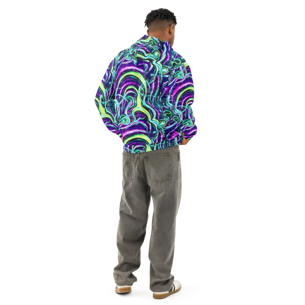 Quesnel's Vortex on Cotton Hoodie — Back