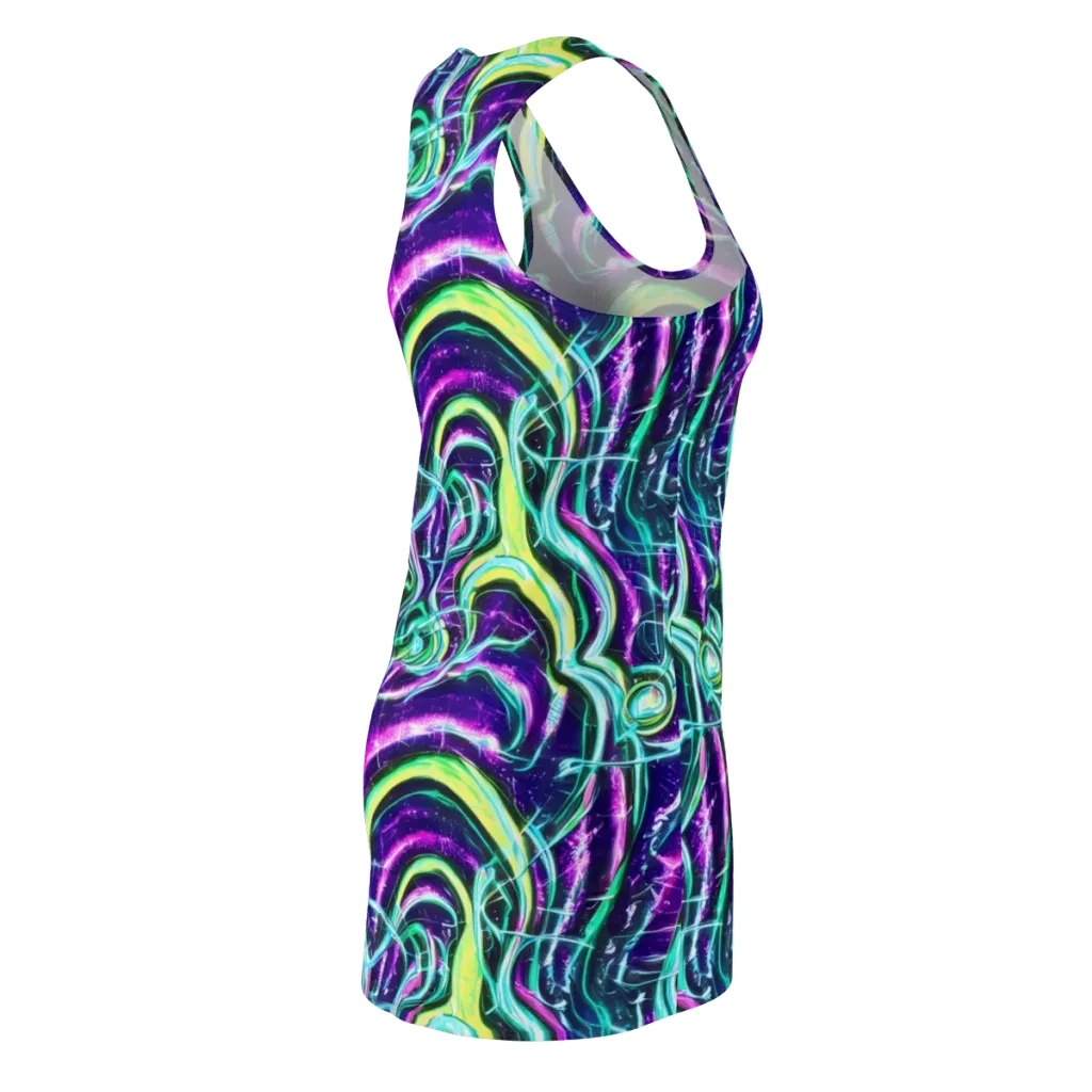 Quesnel's Vortex on Racerback Dress — Back Side