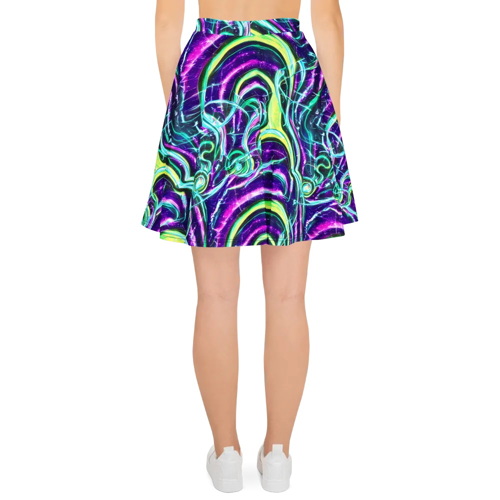 Quesnel's Vortex on Skater Skirt — Back