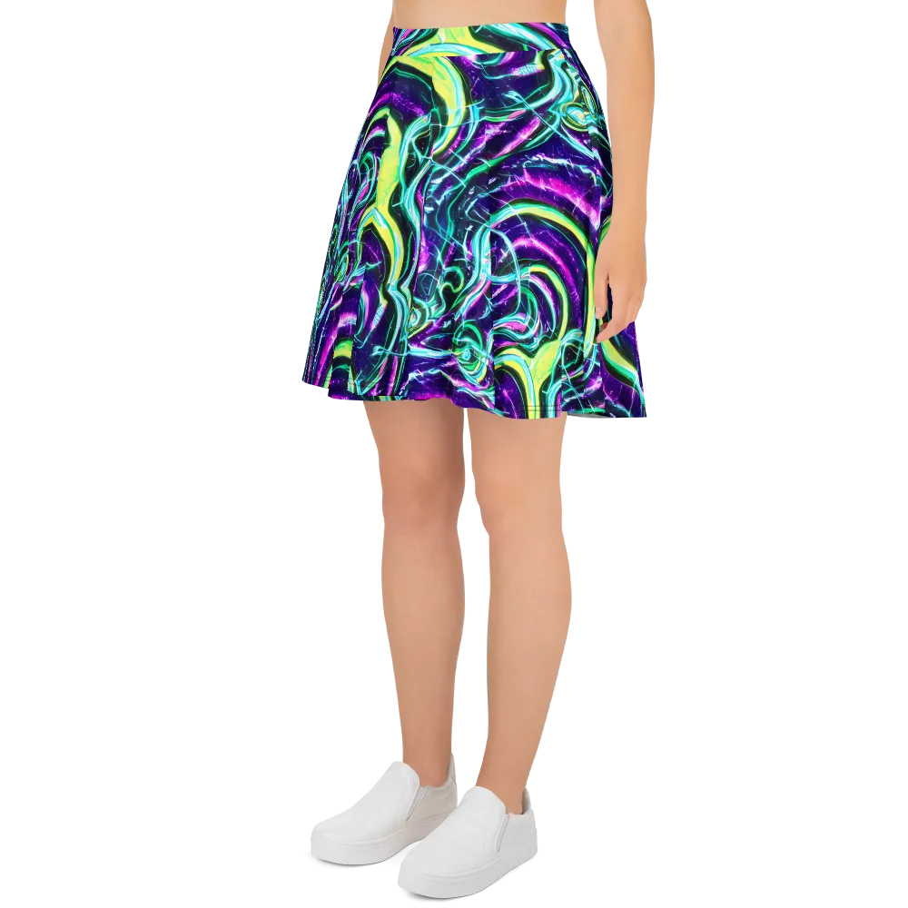 Quesnel's Vortex on Skater Skirt — Left
