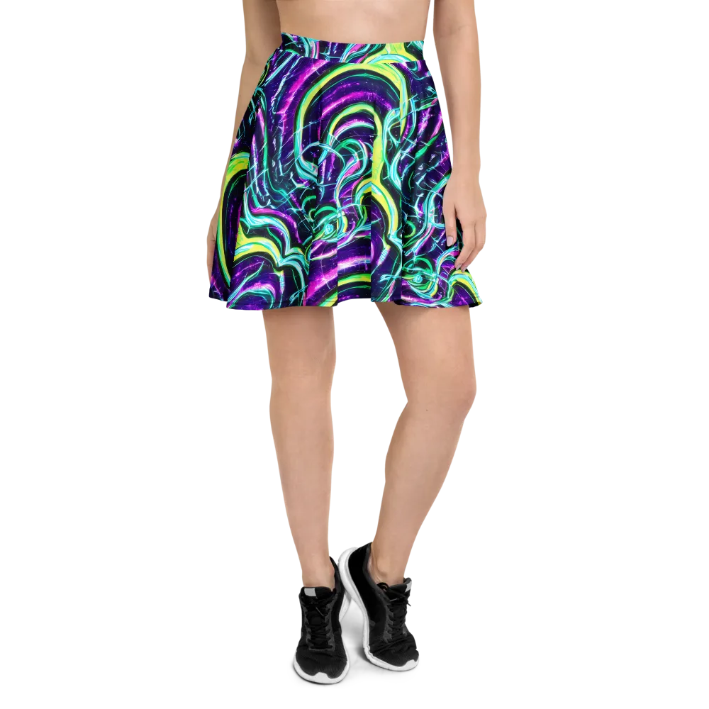 Quesnel's Vortex on Skater Skirt — Front