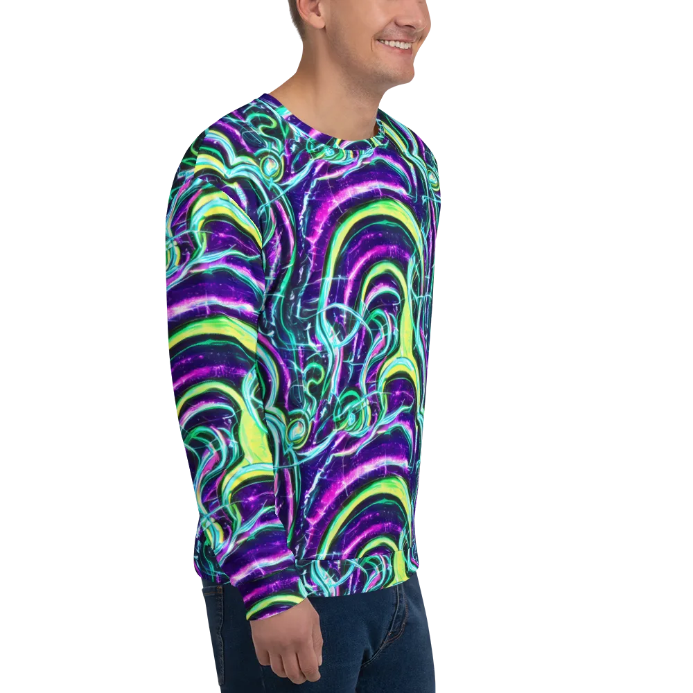 Quesnel's Vortex on Sweatshirt — Right Front