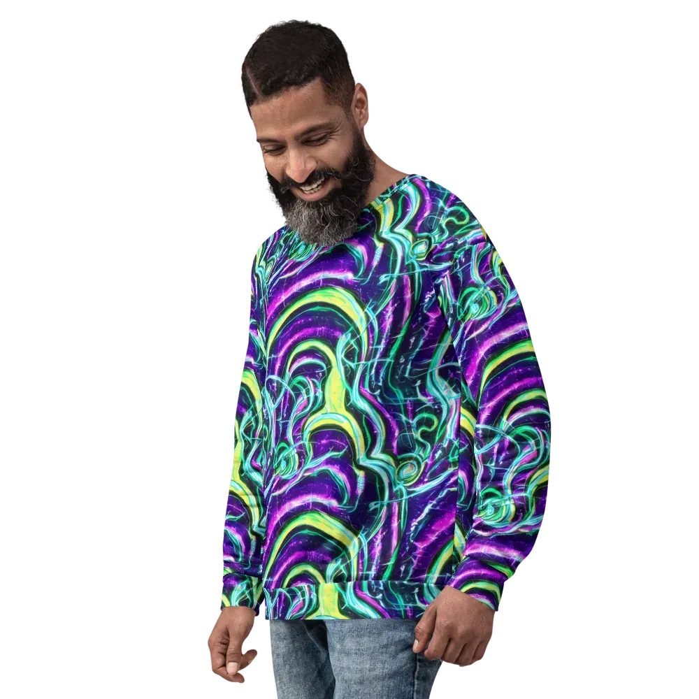 Quesnel's Vortex on Sweatshirt — Left Front