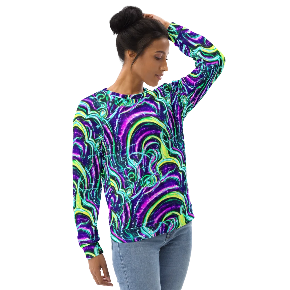 Quesnel's Vortex on Sweatshirt — Right Front