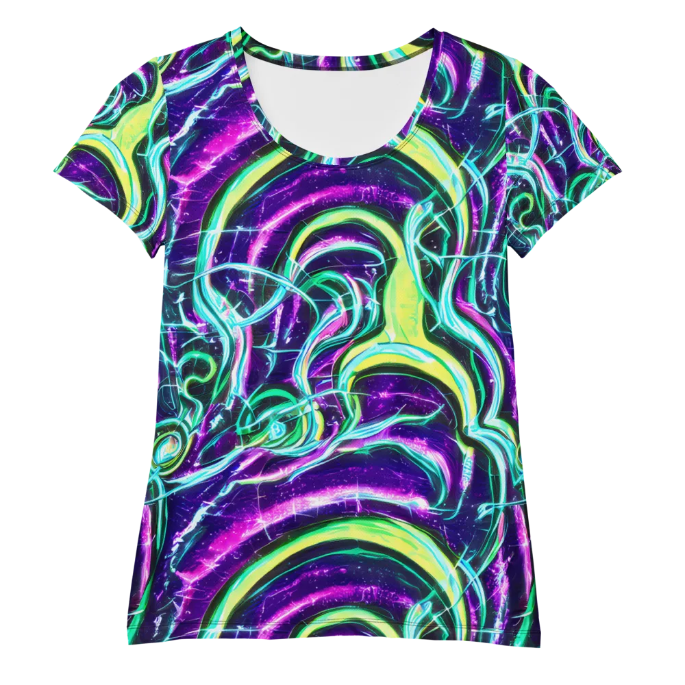 Quesnel's Vortex on Women's Athletic T-Shirt — Front