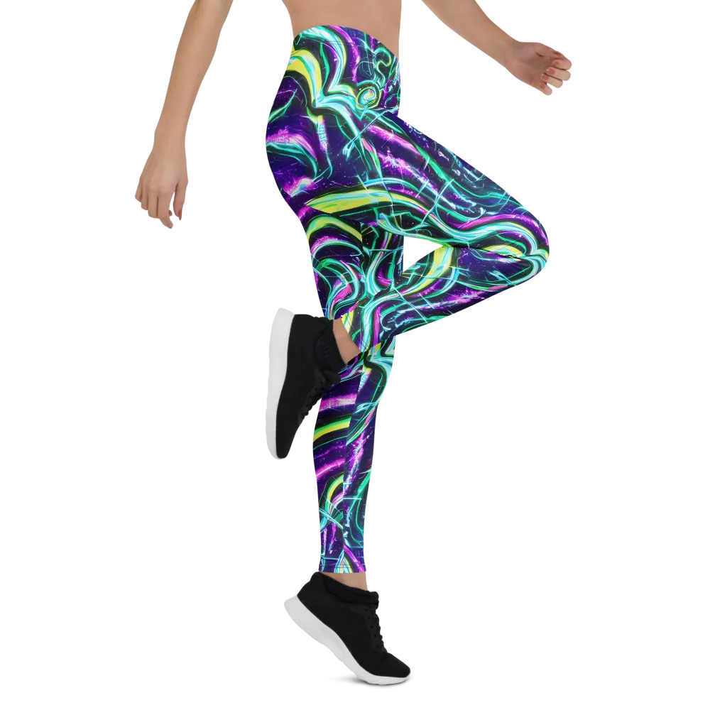 Quesnel's Vortex on Leggings — Right