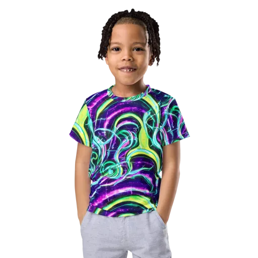 Quesnel's Vortex on a Kids Crew Neck T-Shirt