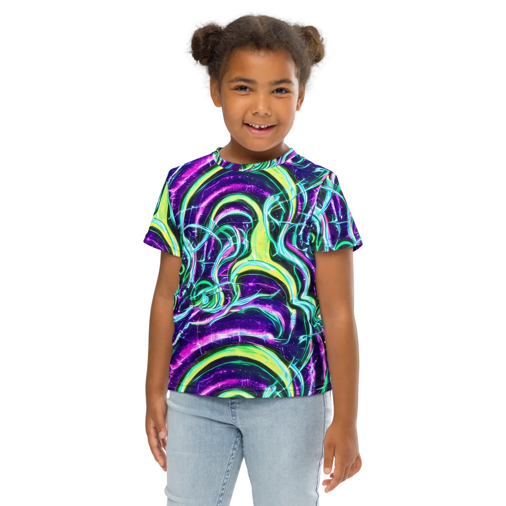 Quesnel's Vortex on Kids Crew Neck T-Shirt — Front