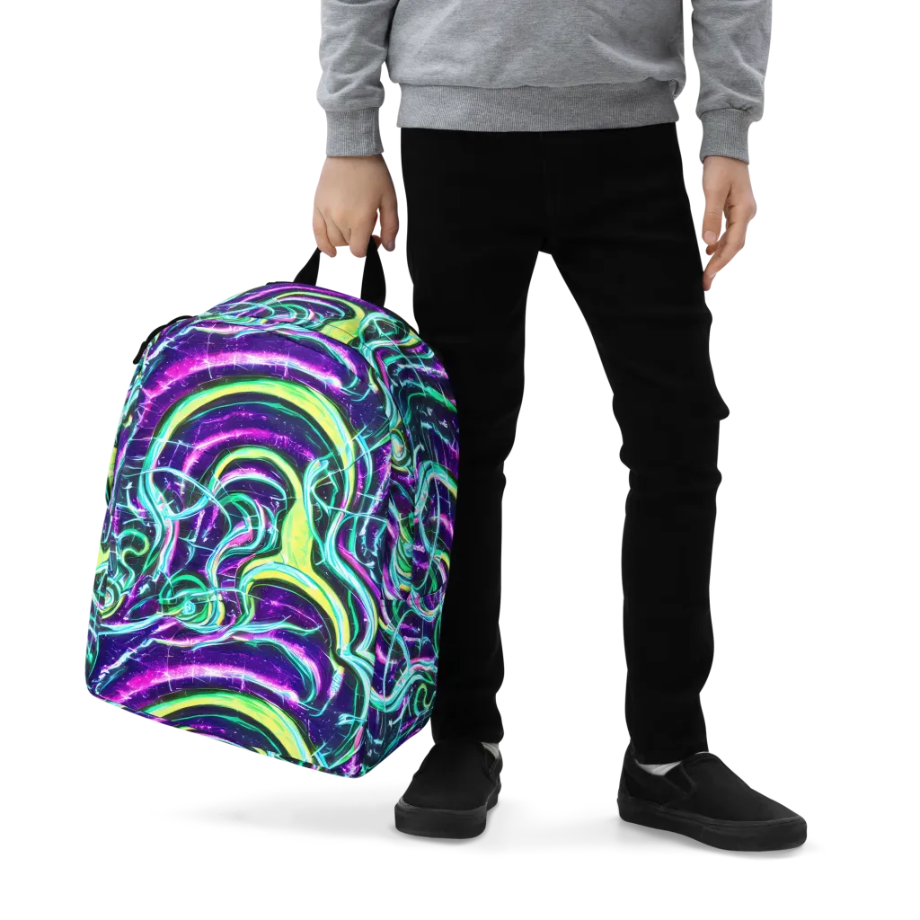 Quesnel's Vortex on Minimalist Backpack — Zoomed-in