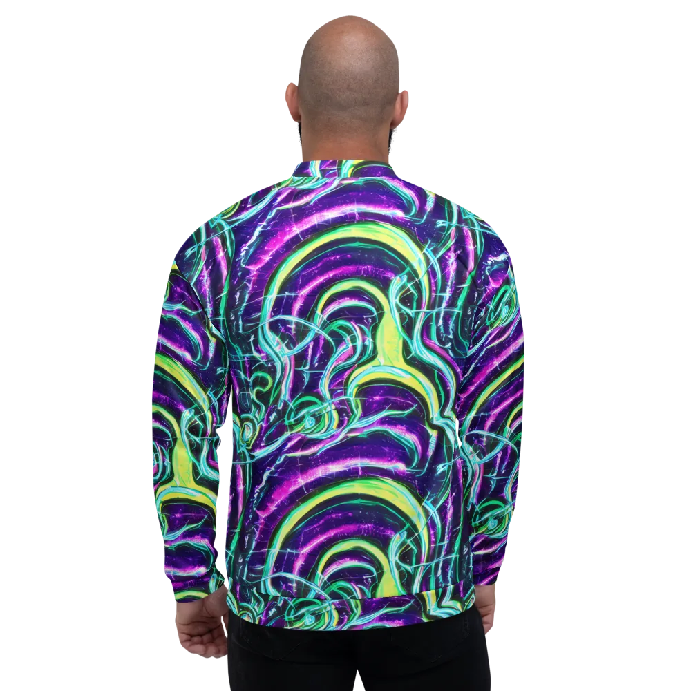 Quesnel's Vortex on Bomber Jacket — Back