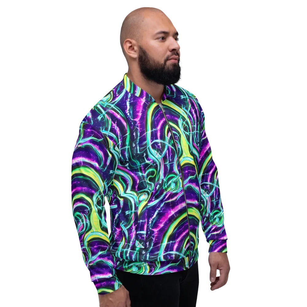 Quesnel's Vortex on Bomber Jacket — Right