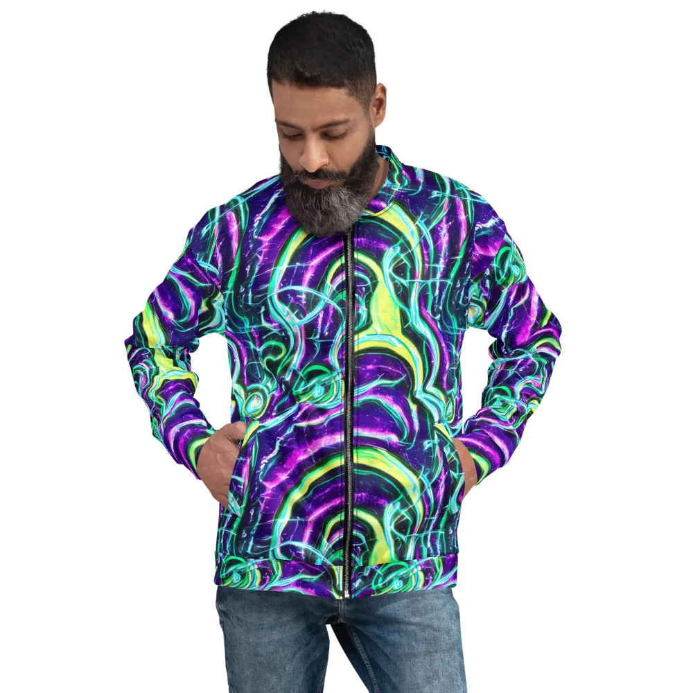 Quesnel's Vortex on Bomber Jacket — Front