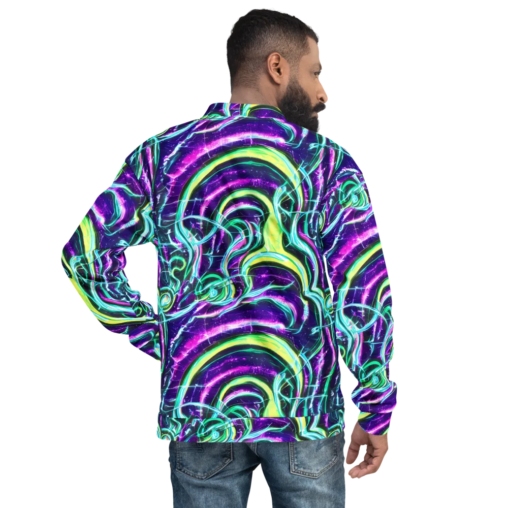 Quesnel's Vortex on Bomber Jacket — Back